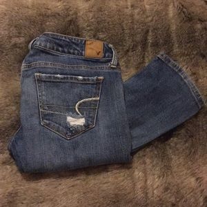 American Eagle “Fashion Distressed” Skinny Jeans